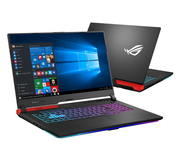 ASUS ROG Strix G17 R7-5800H/32GB/1TB/W10 RTX3060 144Hz - 637018 - zdjęcie
